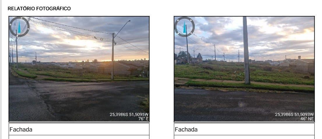 Rua JOEL GELINSKI, N. 0, QD 17, LT 01, GUARAPUAVA