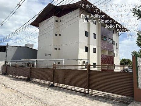 RUA ADALBERTO DA SILVA BRANDAO, N. 133, Apto 104, TIPO B   VG 04, JOAO PESSOA