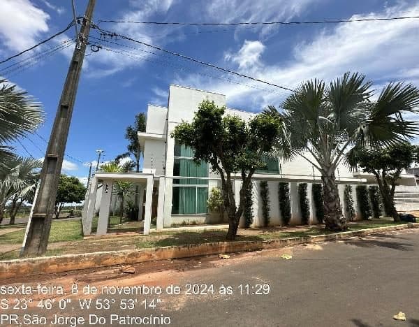 RUA JOSE PAULINO DUARTE, N. 318, QD 11, LT 5A, SAO JORGE DO PATROCINIO