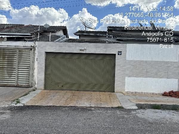 RUA FREDERICO MACHADO DE SOUZA, N. SN, LT 24 QD 06, ANAPOLIS