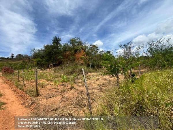 BR 408 KM 86, N. 0, AREA D 09, PAUDALHO