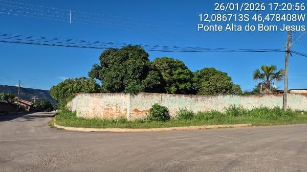 AVENIDA GOIÁS, N. SN, LOTE Nº 02 QUADRA QNE-43, PONTE ALTA DO BOM JESUS