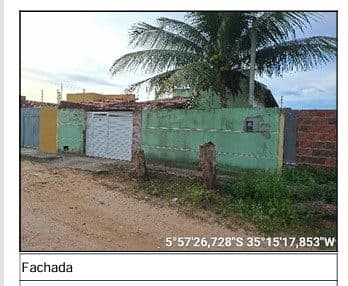 RUA CAMPO NATIVO, N. 44, QD QR 40,  LT 08, ETAPA 03, PARNAMIRIM