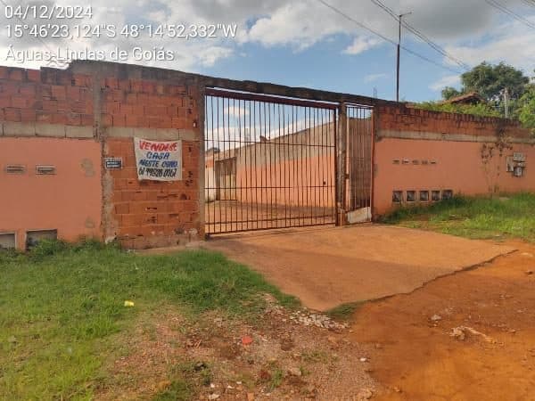 QUADRA 18, N. SN, CS B LT 298-A, AGUAS LINDAS DE GOIAS