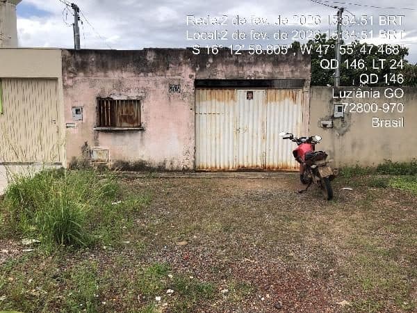 AVENIDA 10 QUADRA 111, N. S/N, LT 04 CS 02, LUZIANIA
