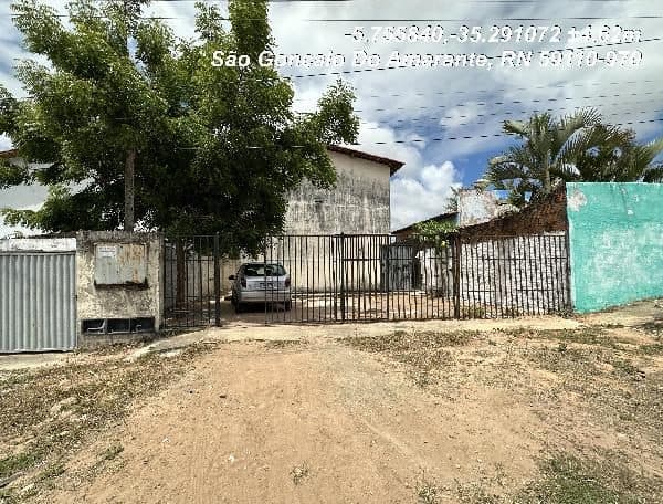 RUA SAO FRANCISCO, N. SN, CS 03 LT 12 QD D, SAO GONCALO DO AMARANTE