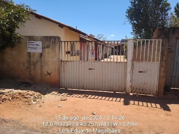 RUA GOIABEIRAS, N. 2047, Apto 4, CS 4, QD 22 LT 19, LUIS EDUARDO MAGALHAES