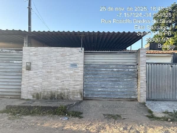 RUA RODOLFO BASTOS DA SILVA, N. 92B, LOT PORTAL DO TIBIRI II QD 01, SANTA RITA