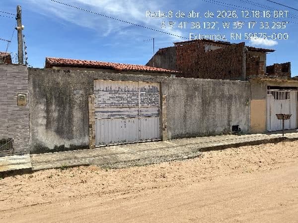 RUA PROJETADA 08, N. SN,  LOTE B9, EXTREMOZ