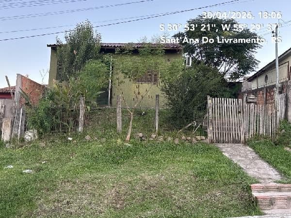 RUA PADRE ANTONIO AVILA CAPILHEIRA, N. 767, LT 22 QD 45, SANT' ANA DO LIVRAMENTO