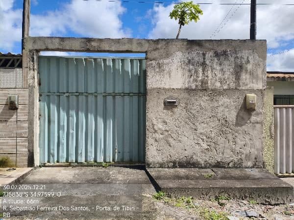 RUA SEBASTIAO FERREIRA SANTOS, N. 52 B, LT  12-B QD 04-C, SANTA RITA