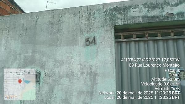 RUA JOSE LOURENÇO MONTEIRO, N. 54,, PACAJUS