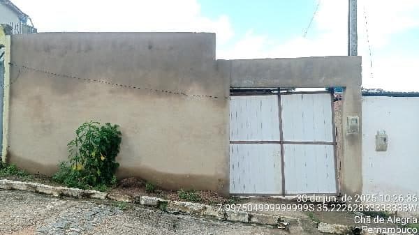 PROJETADA F, N. 25, LOTE 25 QUADRA E, CHA DE ALEGRIA