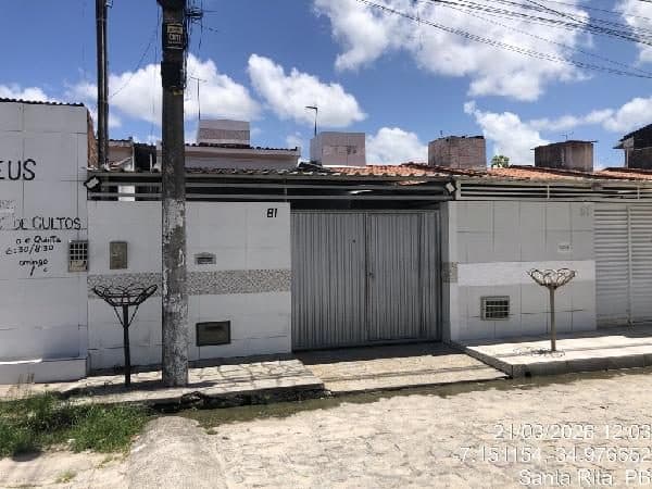 RUA ADELITA LUZIA DA SILVA, N. 81, CS 1, SANTA RITA