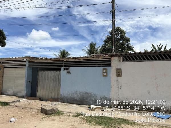 RUA DEPUTADO CLODOMIR LEITE, N. 891, LT 16 QD 17B, SANTA RITA