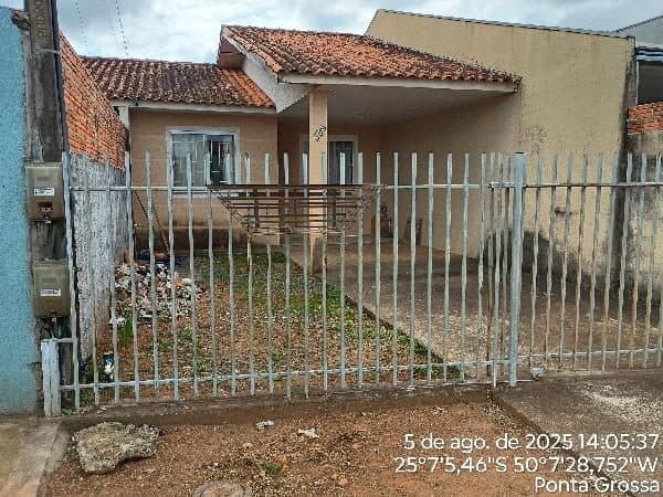 RUA GERMANO JUSTUS, N. 596, CS 03, LT 16, QD 15 PARQUE DOS PINHEIR, PONTA GROSSA