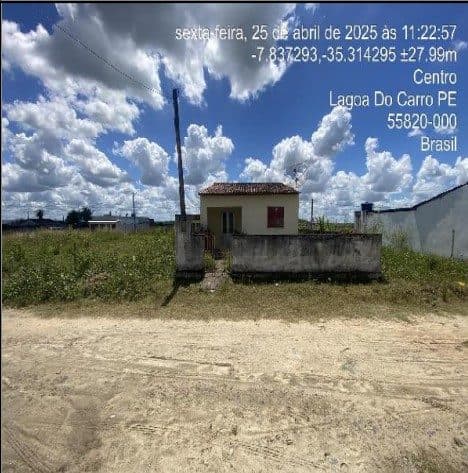 RUA PROJETADA 8, N. SN, QD F LT 11, LAGOA DO CARRO