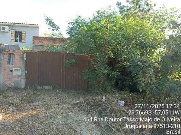 RUA DOUTOR TASSO MAJOR DE OLIVEIRA, N. SN, LT 11 QD 05, URUGUAIANA