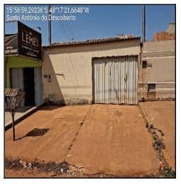 RUA CLOVIS SALGADO, N. SN, LT 12-B, QD 125, SANTO ANTONIO DO DESCOBERTO