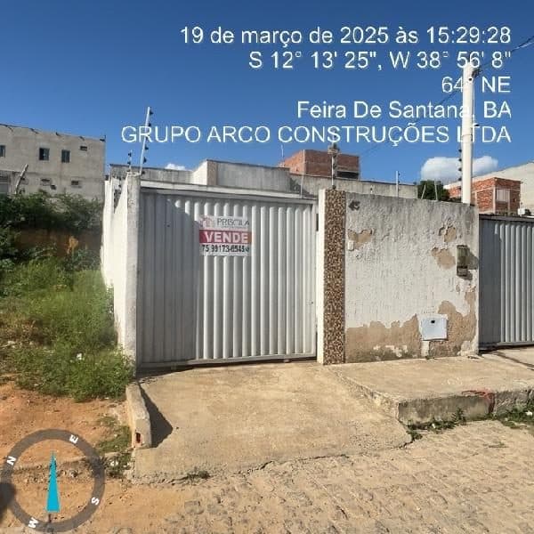 RUA CORUNHA, N. 45, AREA 01 QD C, FEIRA DE SANTANA