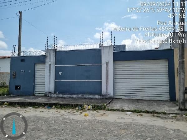 RUA ARACUAI, N. 295, QD.07 LT.38, TEIXEIRA DE FREITAS