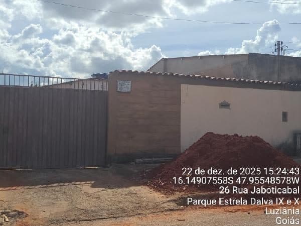 RUA JABOTICABAL, N. S/N, LT 26 QD 90, LUZIANIA
