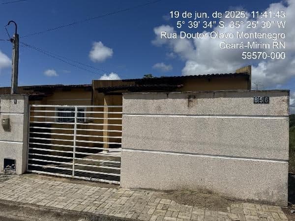 RUA ANTÔNIO FERNANDES PIMENTA, N. 856, CS 01 QD 53, CEARA-MIRIM