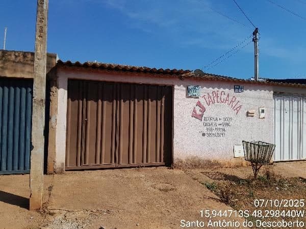 QUADRA 41, N. S/N, RUA 11 LT 33B, SANTO ANTONIO DO DESCOBERTO