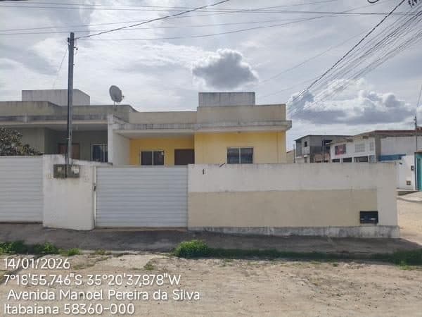 BASTOS DE ANDRADE, N. 1, CASA 01 LT 01 QD G, ITABAIANA