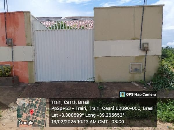 RUA CASIMIRO DE SOUSA MACHADO, N. 409, LT 14 A QD 13, TRAIRI