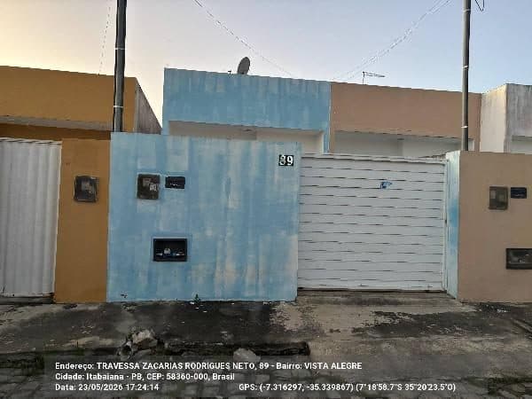 TRAVESSA ZACARIAS RODRIGUES NETO, N. 89, QD 46 LT 08A, ITABAIANA