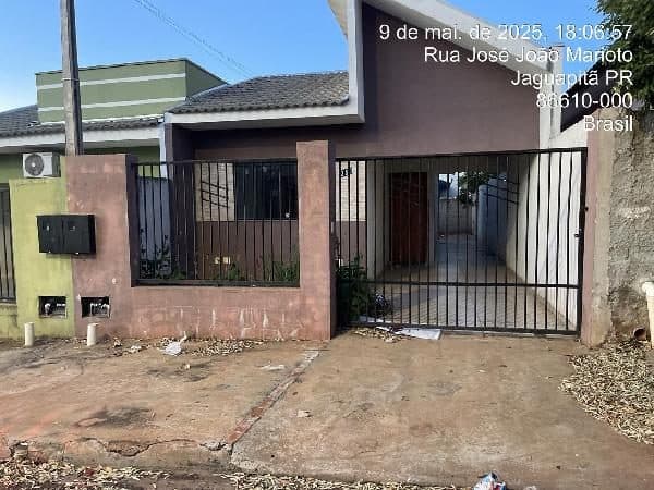 RUA JOSE JOAO MARIOTO, N. 210, QD 08 LT 11-A, JAGUAPITA