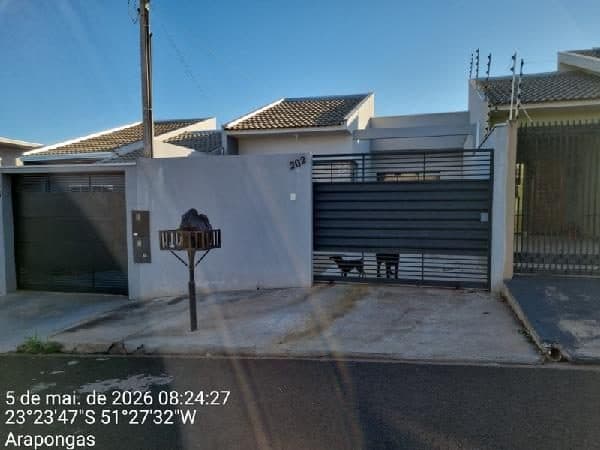 RUA TINGUACU FERRUGEM, N. 202, UN 02, ARAPONGAS