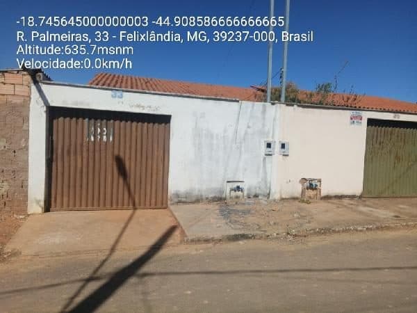 RUA PALMEIRAS, N. 33, UN 001 CS 1 LT 05 QD 02, FELIXLANDIA