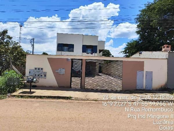 RUA PERNAMBUCO, N. SN, Apto 102, LT L QD 156 PAV TERREO VG 102, LUZIANIA