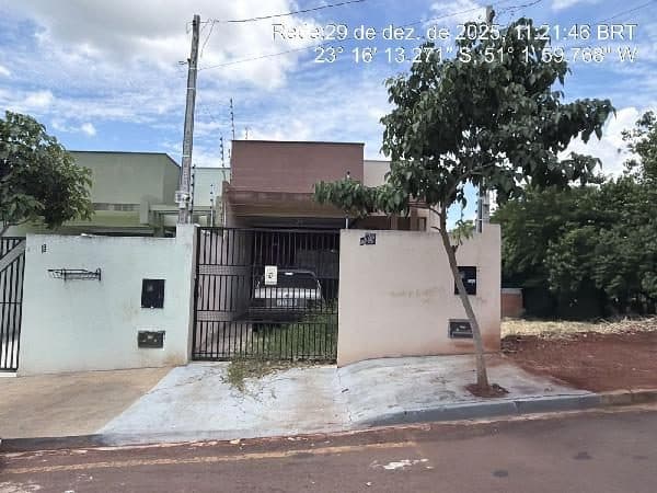 RUA MARMELEIRO, N. 08, CS 01, QD 02, LT 07  JARDIM FIGUEIRA, IBIPORA