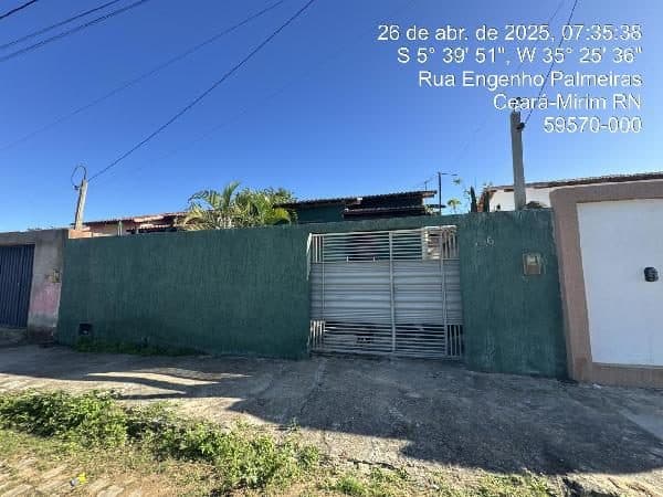 RUA ENGENHO PALMEIRAS, N. 1816, QD Q-4A, LT 22, CEARA-MIRIM