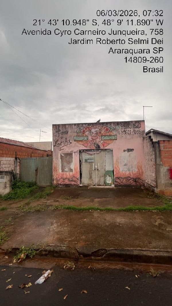 AVENIDA CYRO CARNEIRO JUNQUEIRA, N. 742, LT 361 QD 16, ARARAQUARA