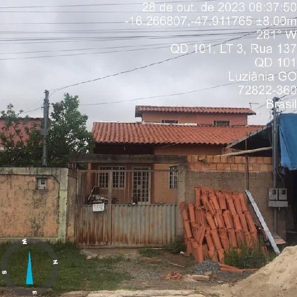 RUA 137, N. SN, CS 02, LT 03, QD 101, LUZIANIA