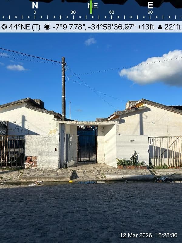 RUA JULIO FRANCISCO DE LIMA, N. 122, CASA 103, LOTE 466-A, QUADRA 20, SANTA RITA