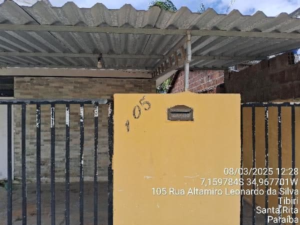 RUA PROJETADA 105, N. 103, LT 26, SANTA RITA