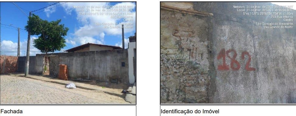 RUA 24 ( ATUAL SANTA CATARINA ), N. 182, QD 25 LT 01 - LOTEAMENTO BRASIL, SAO GONCALO DO AMARANTE