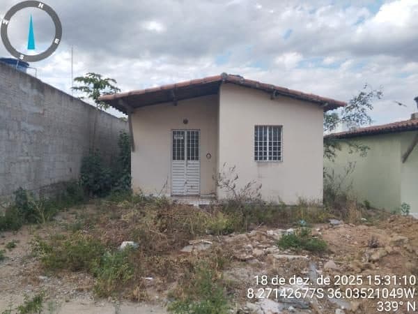 RUA PROJETADA 14, N. 129, LT 15 QD 20, CARUARU
