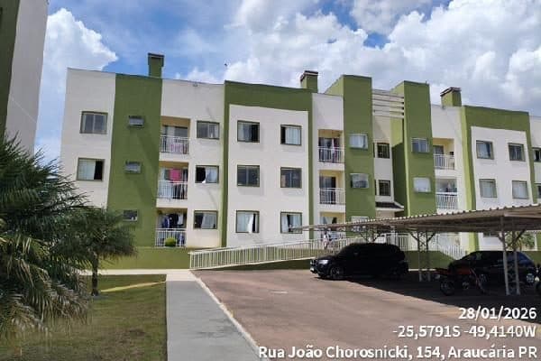 RUA JOAO CHOROSNICKI, N. 154, Apto 104, BL 02 TERREO LT E VG 23, ARAUCARIA