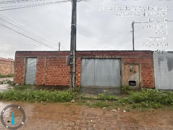RUA DR JOAO BANDEIRA MONTE, N. SN, LOTE 1 QUADRA J, PIRIPIRI