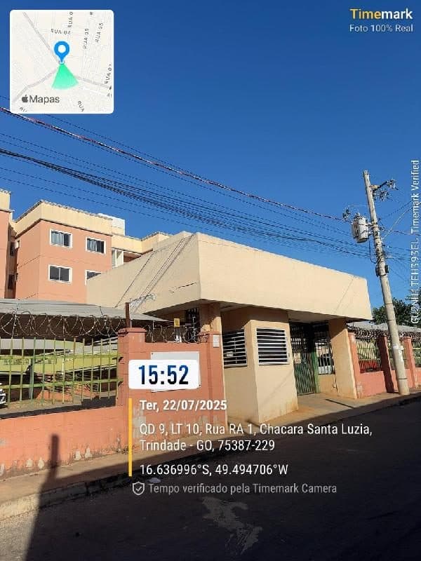 RUA RA-01, N. SN, Apto 403, TORRE 03, LT 10, QD 9-A,GARAGEM 43, TRINDADE