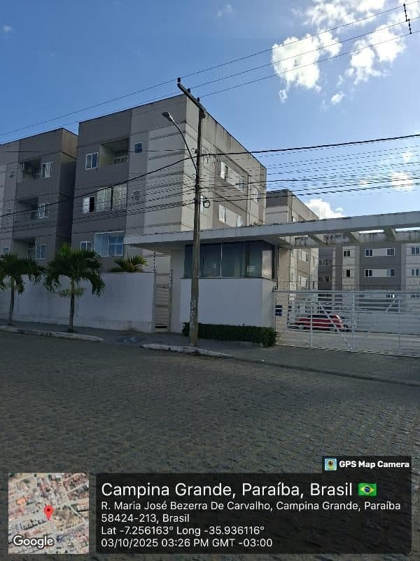 RUA MARIA JOSE BEZERRA DE CARVALHO, N. 380, Apto 006A, UNIDADE 00, BLOCO A, CAMPINA GRANDE