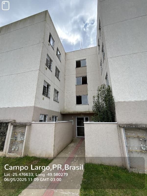 RUA MARIA JOAQUINA VAZ, N. 721, Apto 108, TIPO 28 PAVIMENTO TERREO BL 37, CAMPO LARGO