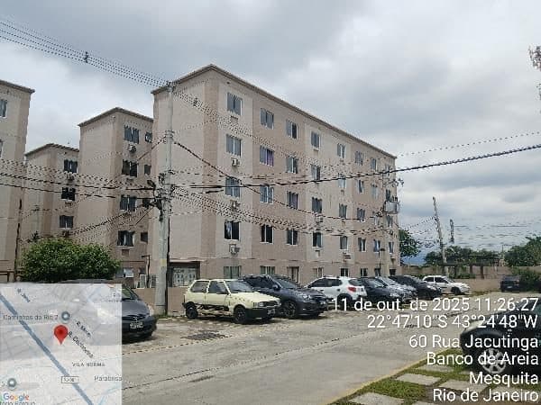 RUA  JACUTINGA, N. 60, Apto 101, BL 09, LT 20, QD 70, MESQUITA