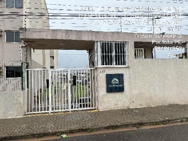 RUA PESCADOR JOSE DOS REIS SANTANA, N. 449, Apto 03, BL 01, PAULISTA